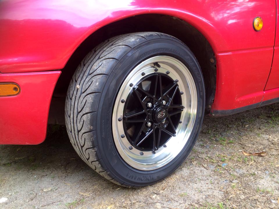 Sticky... as long as it's not raining.