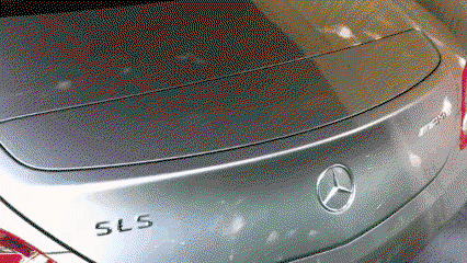 GIF: 11 coolest Car's Active spoiler in action (retracting and deploying)