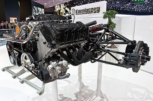 Here are a few cars that were fully disassembled or cut in half