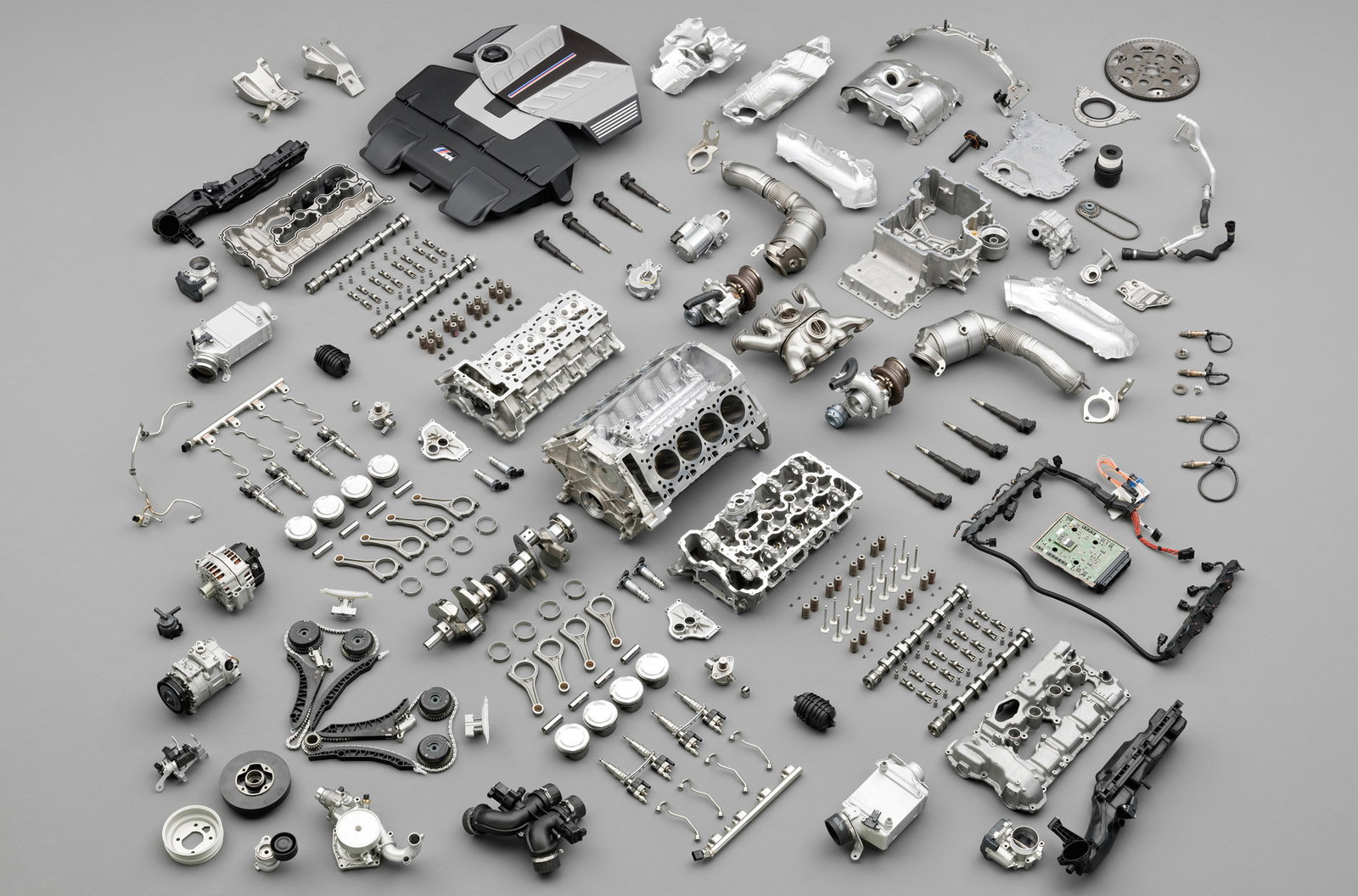 Here are a few cars that were fully disassembled or cut in half