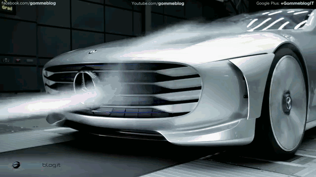 11 GIFs that shows how car aerodynamics work : (wind tunnel testing)