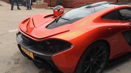 GIF: 11 coolest Car's Active spoiler in action (retracting and deploying)