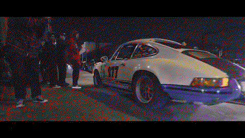 Seven GIFs with Magnus Walker's Urban Outlaw Porsche