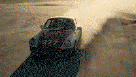 Seven GIFs with Magnus Walker's Urban Outlaw Porsche