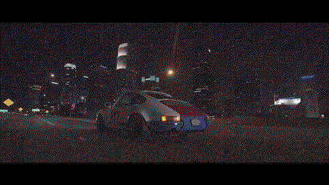 Seven GIFs with Magnus Walker's Urban Outlaw Porsche