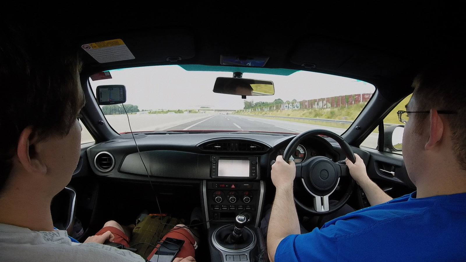 On The Autobahn At Over 130mph