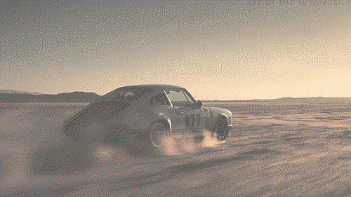 Seven GIFs with Magnus Walker's Urban Outlaw Porsche
