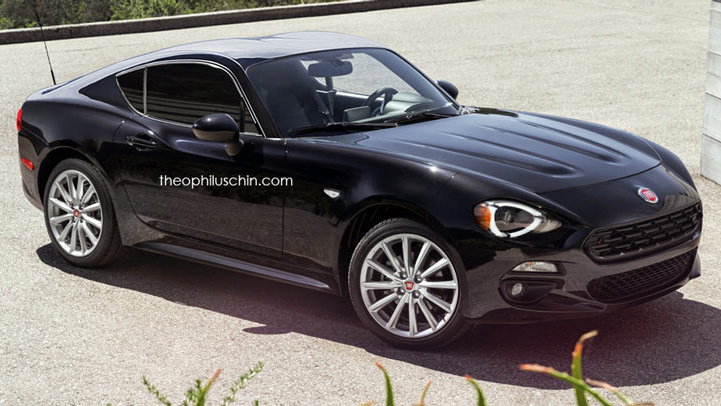The Stunning Fiat 124 Coupe Could Be With Us In 2017