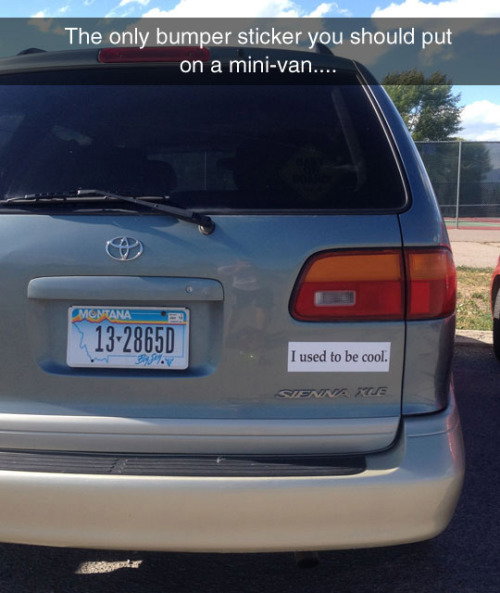 Be a Cool Dad. Drive A Minivan. #blogpost