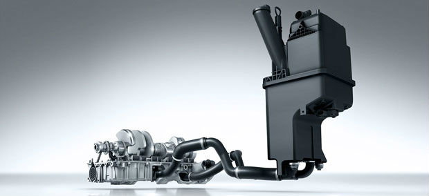 The dry sump system from an AMG GT-S