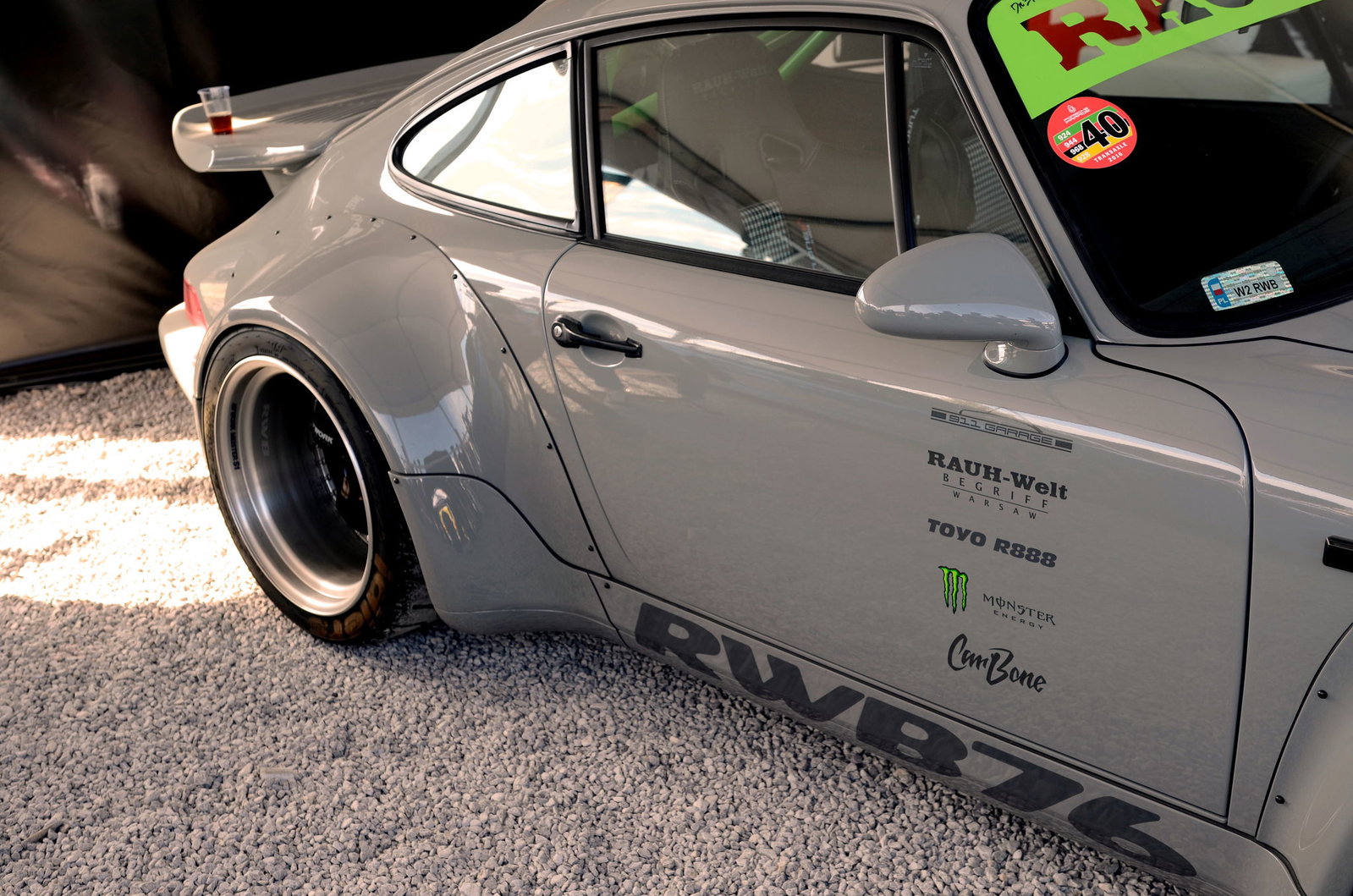 It's also of the only two RWB's in Poland, the other one is standing right next to it