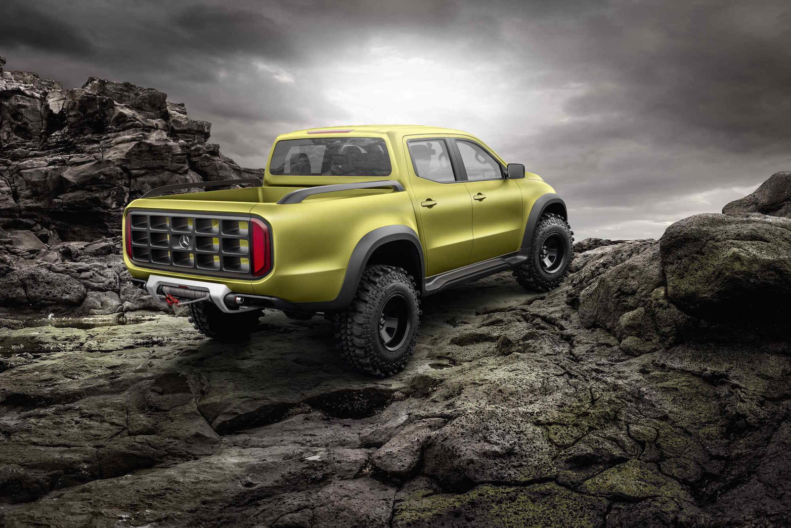 The Mercedes X-Class Is A Chunky Pick-Up That's Headed For Production