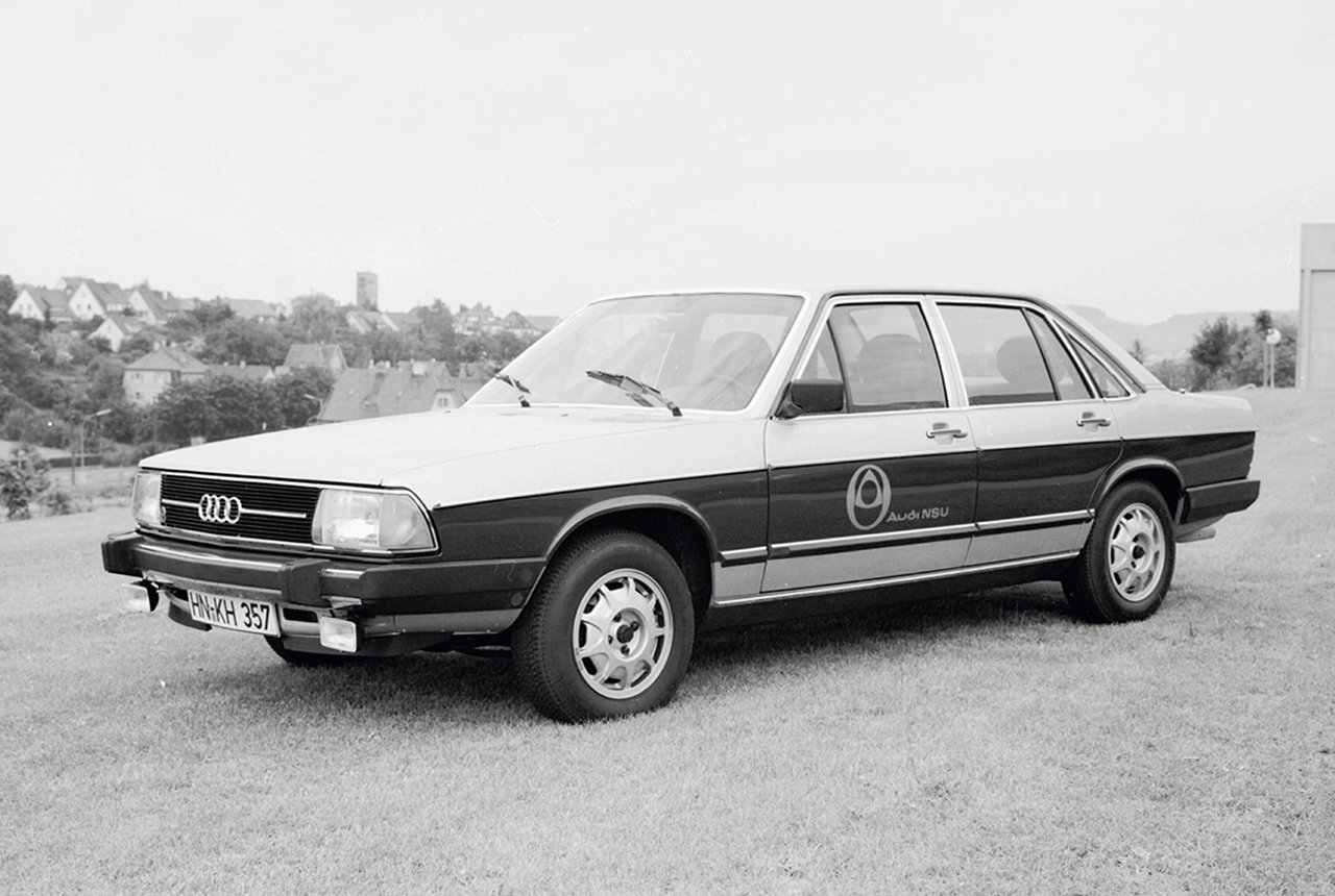 One of the cars used, photographed in 1977