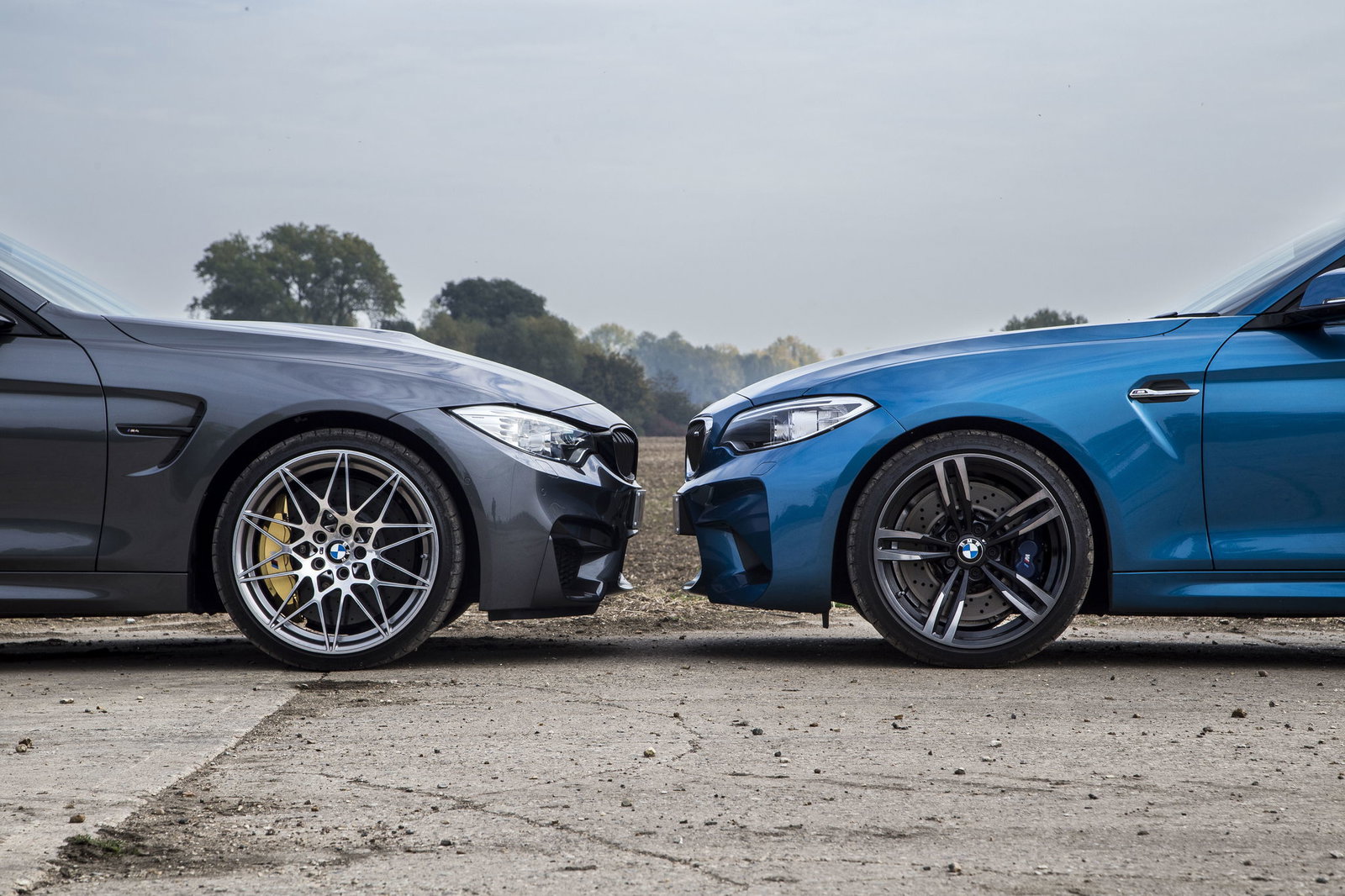 'Our' M2 squares off with its big brother, the M4