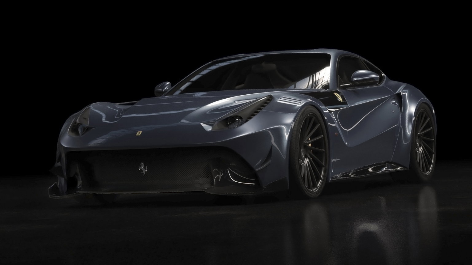 Try Not To Lose Your Mind Over This Full Carbon Ferrari F12
