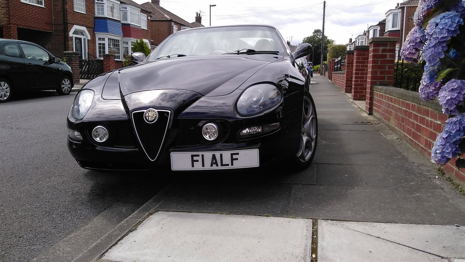 Someone Turned A Maserati 4200 Into An Alfa Romeo 8C Competizione Replica