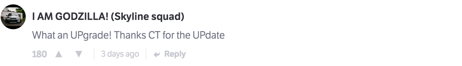 The 10 Best Comments On CT Last Week