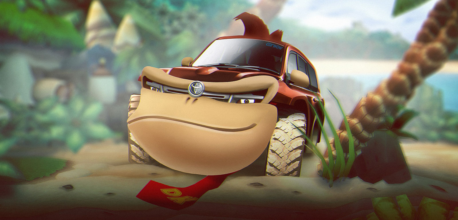 10 Car/Video Game Render Mash-Ups That Are Both Weird And Awesome