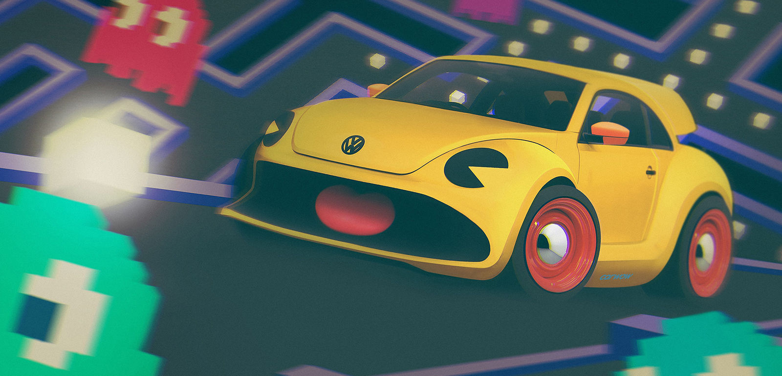 10 Car/Video Game Render Mash-Ups That Are Both Weird And Awesome