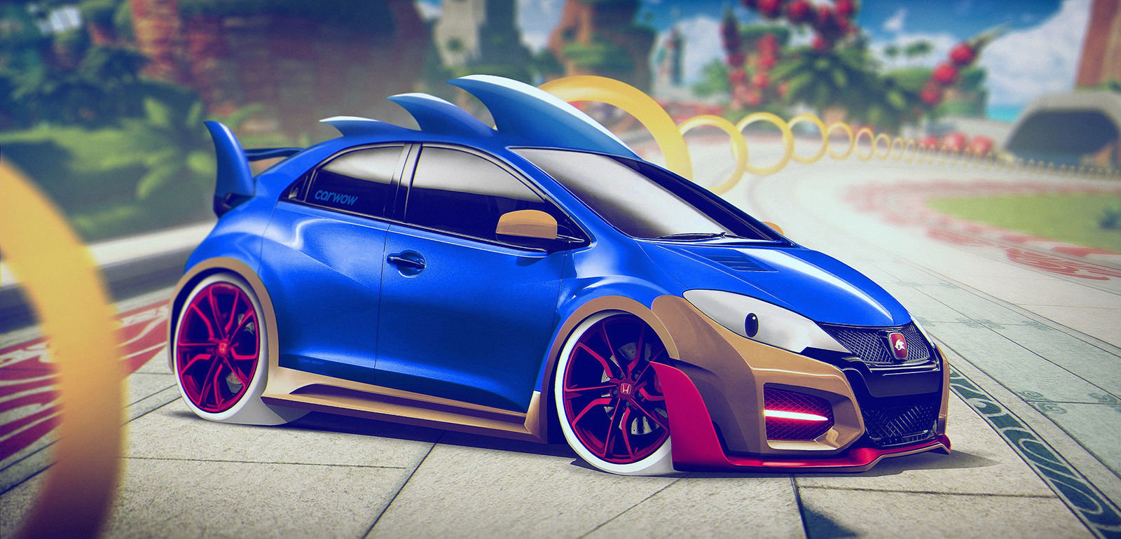 10 Car/Video Game Render Mash-Ups That Are Both Weird And Awesome