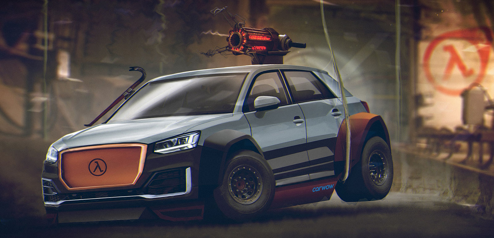 10 Car/Video Game Render Mash-Ups That Are Both Weird And Awesome