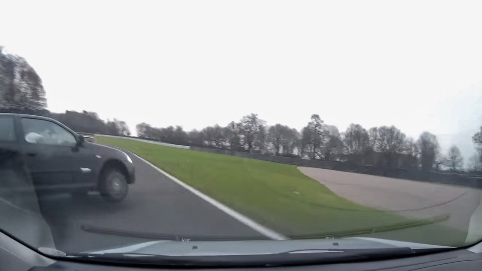 This Is What Happens When You Combine A Track Day With An Idiot