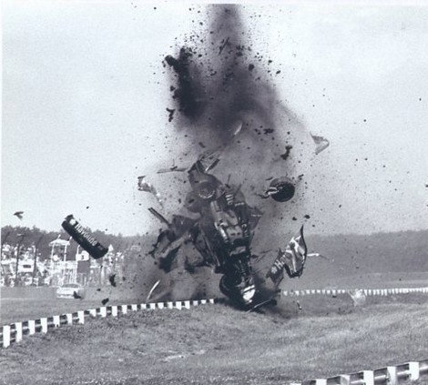 Allison's crash at Pocono in 1992