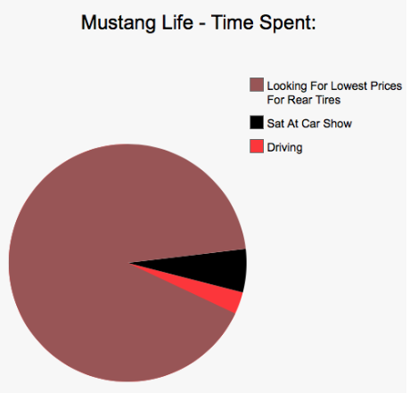 Car Life In Pie Charts (Warning - Savage.)