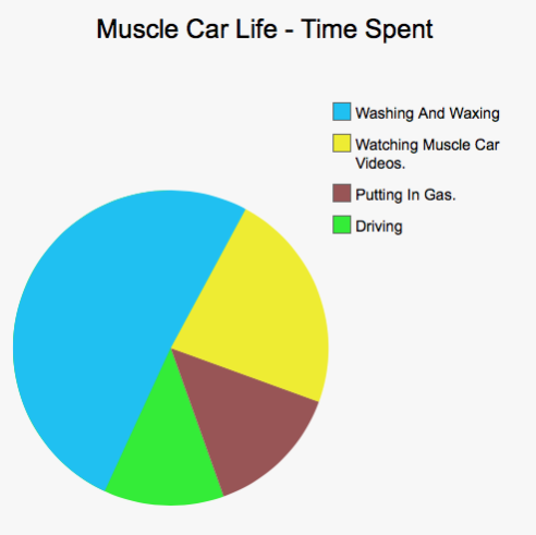Car Life In Pie Charts (Warning - Savage.)