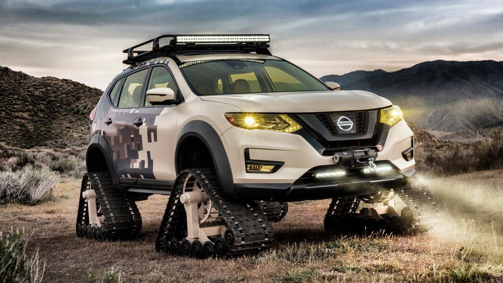 This Tracked Motor Show Concept Is Easily The Coolest Nissan X-Trail Ever Built