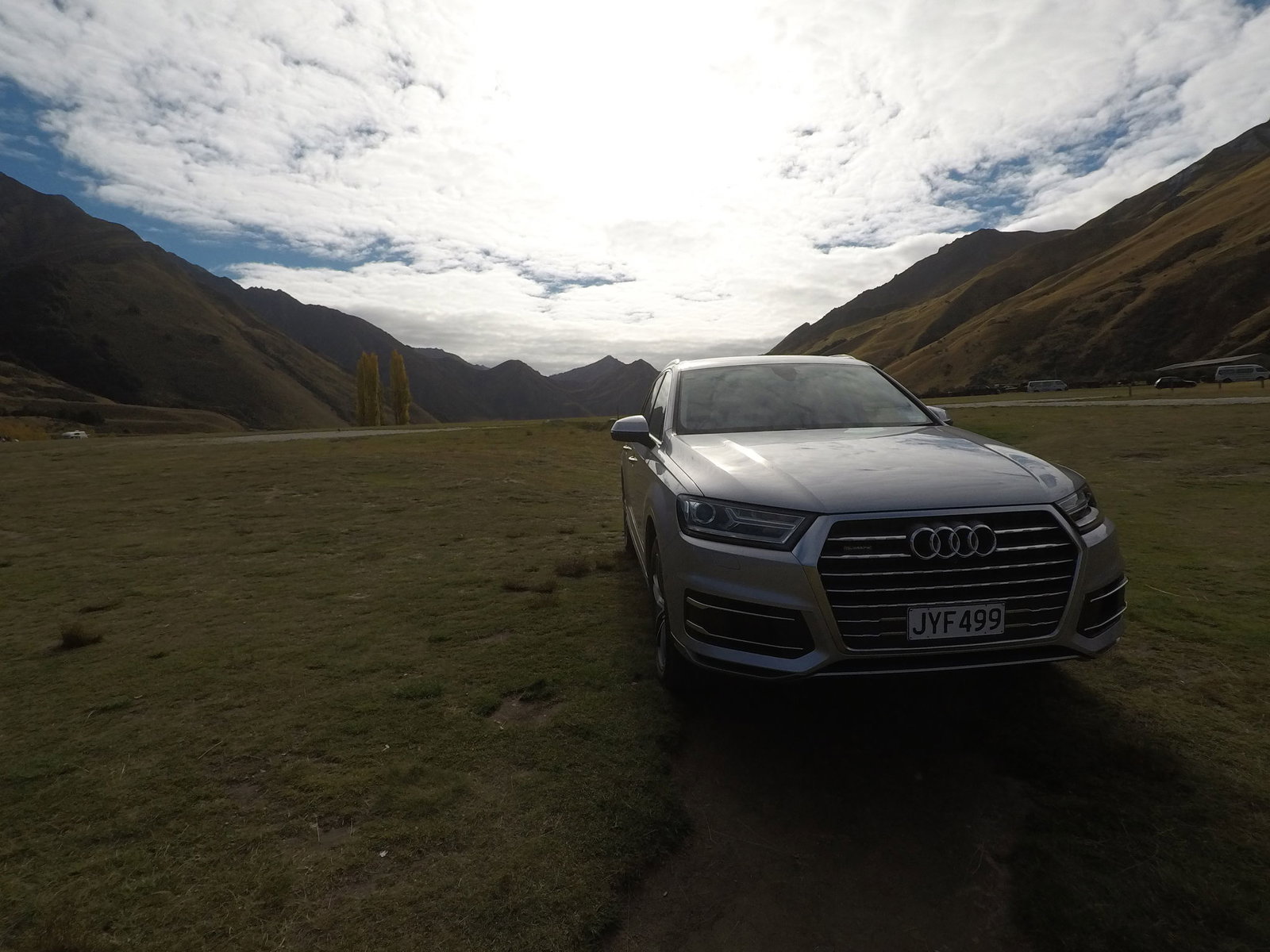 By off-road I don't mean proper off-road, but just about what this car was designed to handle: gravel roads, wet grass and relatively steep inclines.