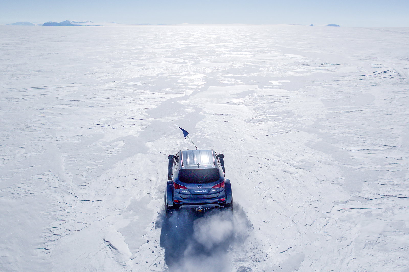 Hyundai Has Crossed The Antarctic In A Mostly Standard Santa Fe