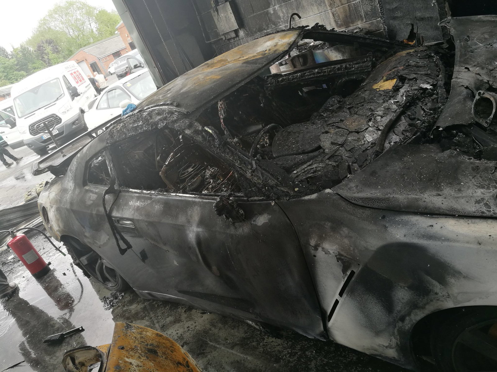 Workshop Full Of Skylines Burned To The Ground In Devastating Fire