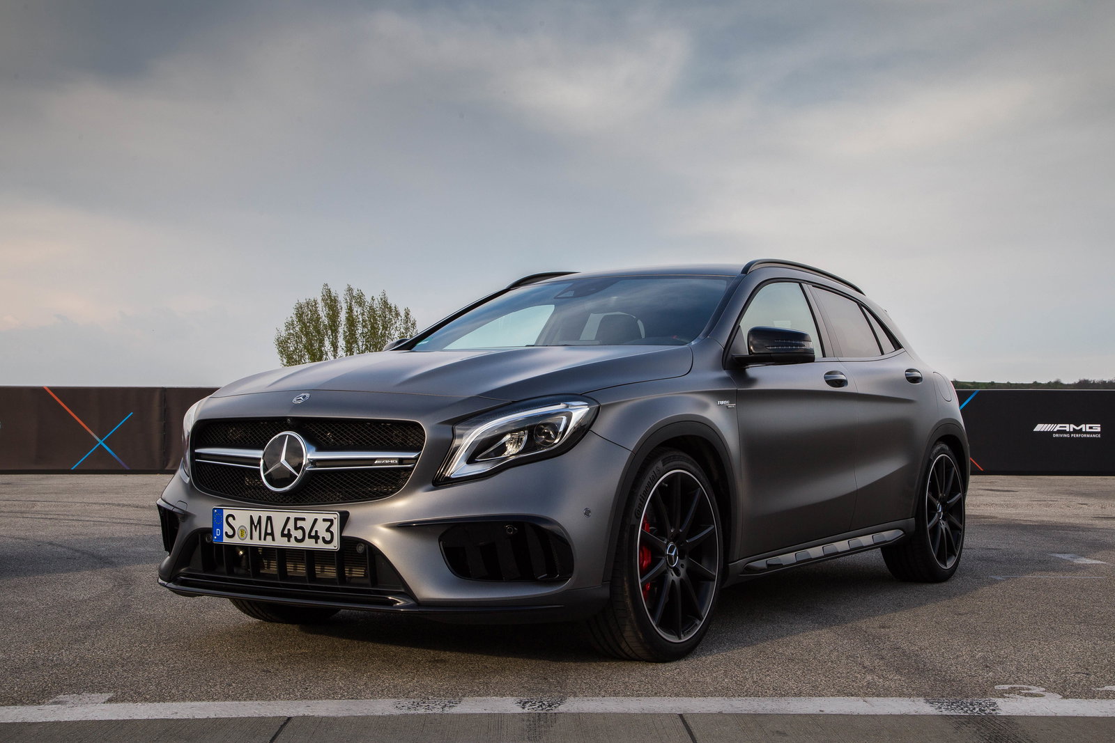 The GLA crossover will be updated