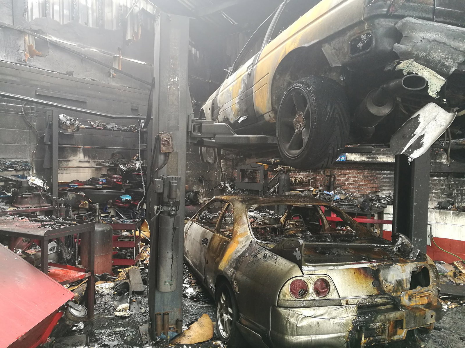 Workshop Full Of Skylines Burned To The Ground In Devastating Fire