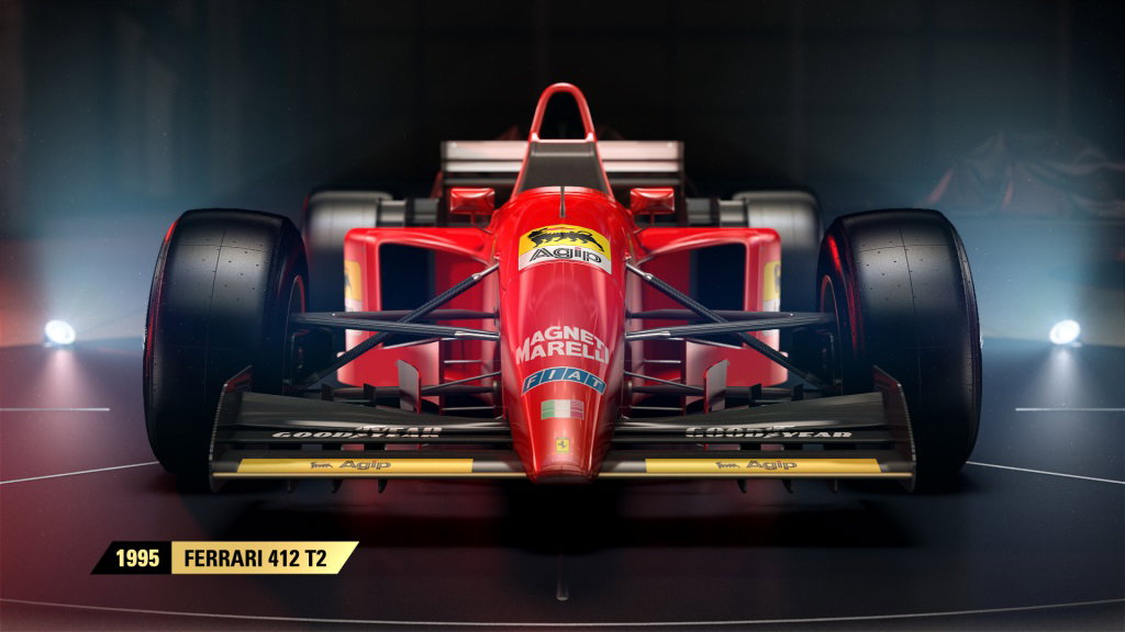 Four Classic Ferrari F1 Cars Will Be In The New F1 2017 Game