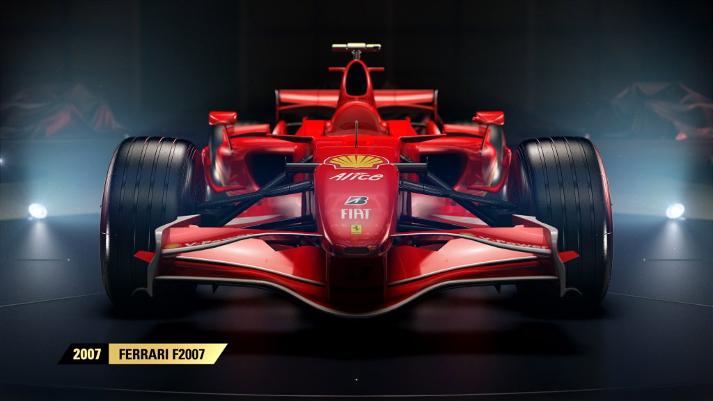 Four Classic Ferrari F1 Cars Will Be In The New F1 2017 Game