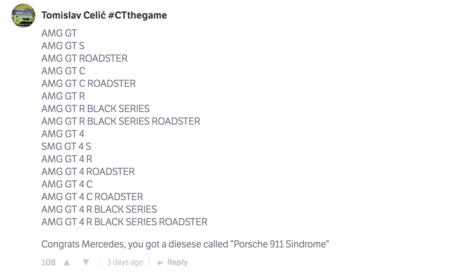 The 10 Best Comments On CT Last Week