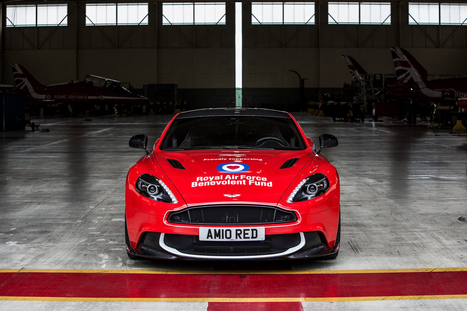 You Could Win This Super-Exclusive Aston Martin Vanquish S Red Arrow For £20