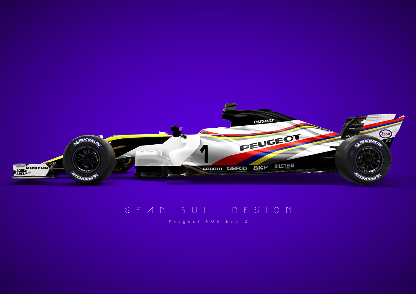 F1 Cars With Classic Group C Sportscar Liveries Look Incredible