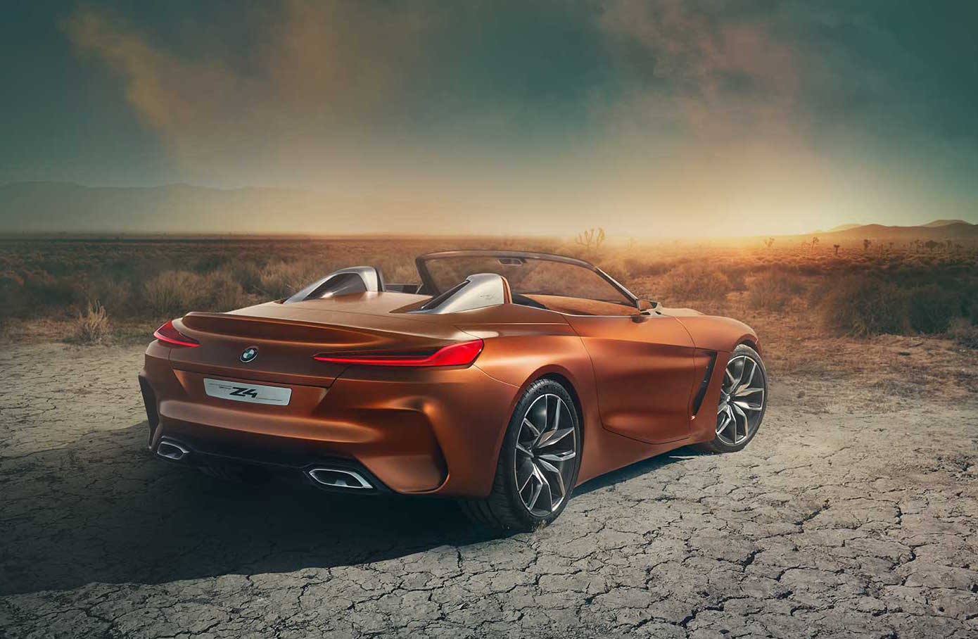 Leaked Pics Show Stunning New BMW Z4 Concept From All Angles