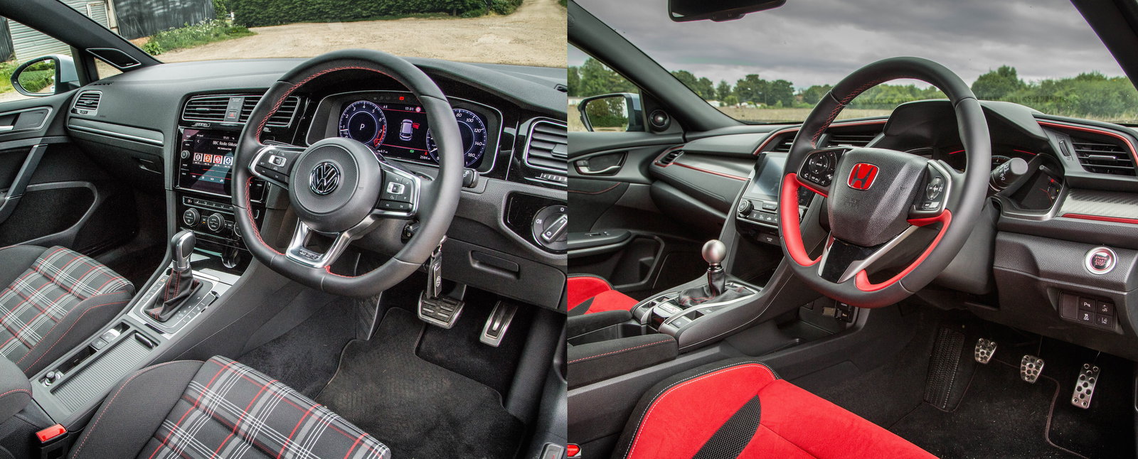 VW Golf GTI Vs Honda Civic Type R: Is Subtlety Better Than Lunacy?