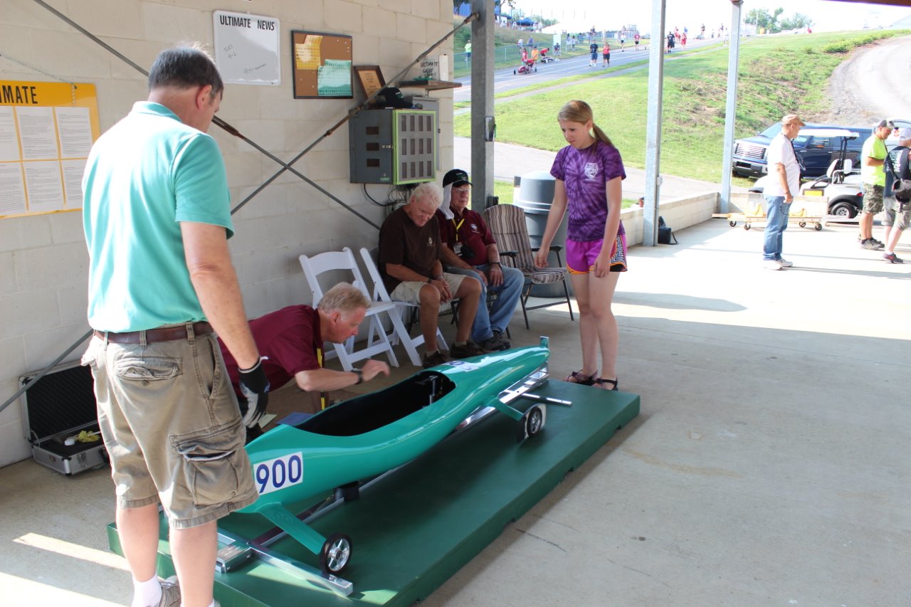 A soapbox car for the Ultimate Speed Challenge