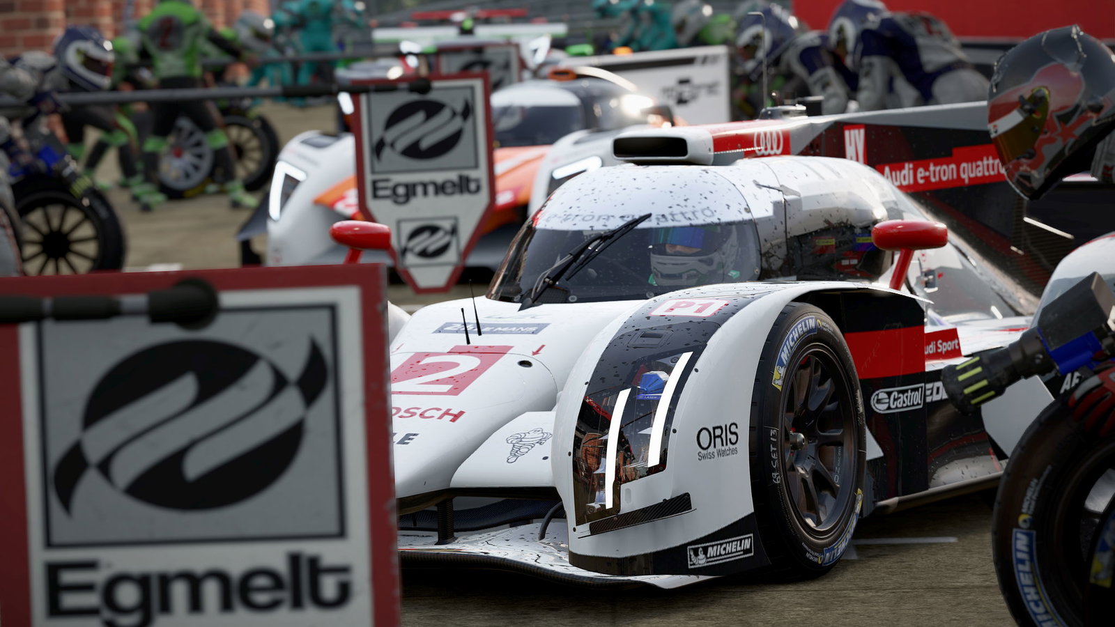 An Audi R18 sitting pretty in PC2