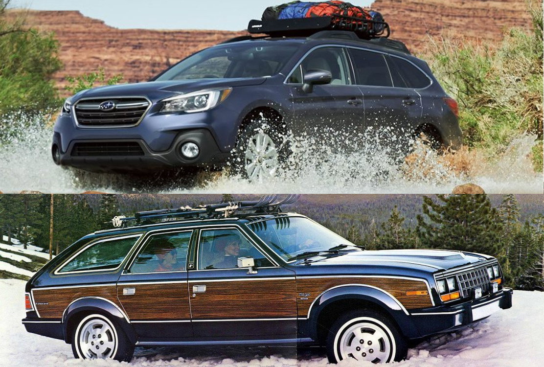 Source: http://www.subaru.com/vehicles/outback/gallery.html and http://en.wheelsage.org/amc/eagle/49329/pictures/q40gue/