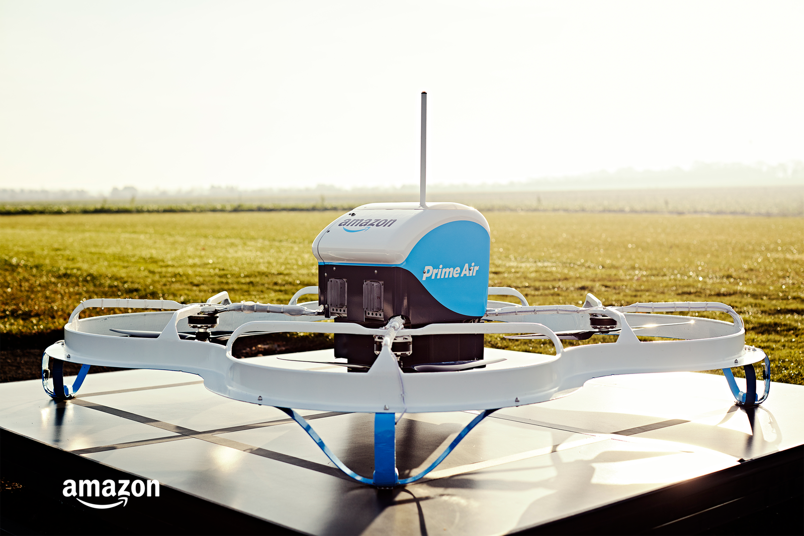 Soon Amazon Drones Will Be Able To Recharge Your Electric Car… While You’re Driving