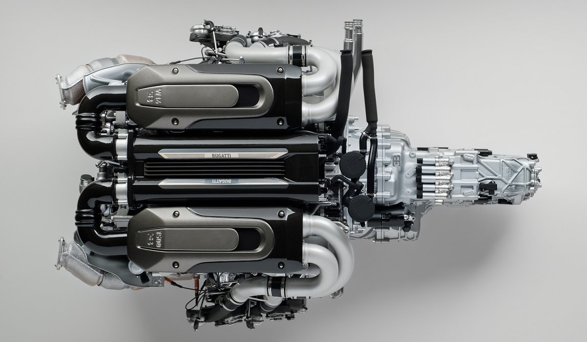 Check Out This Glorious 1:4 Scale Bugatti Chiron Engine
