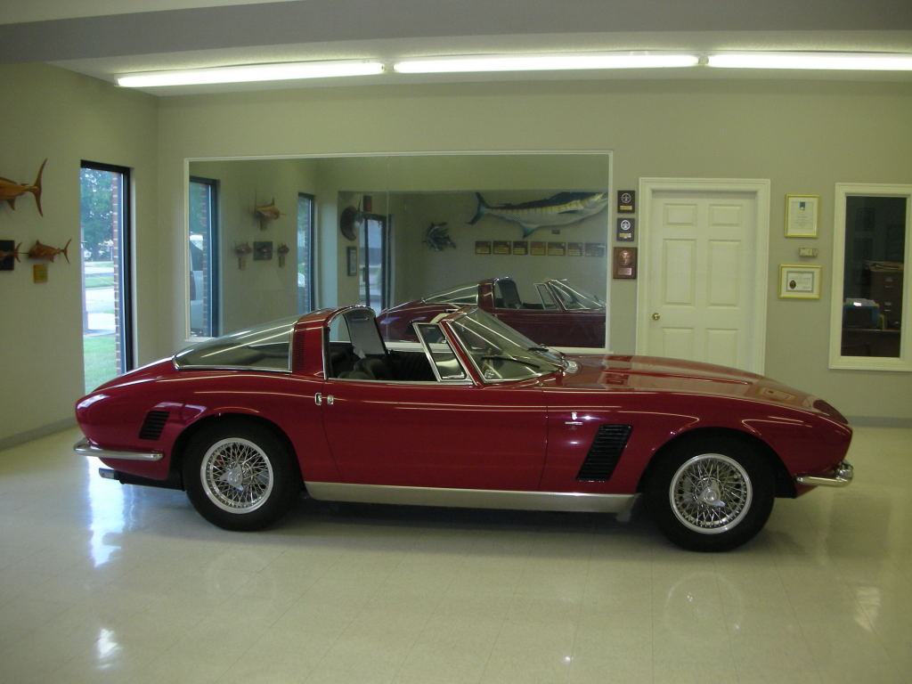 The Iso Grifo Series 2 Targa, with only four in the world today.