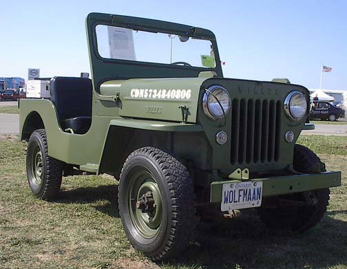 A Willys CJ-3B