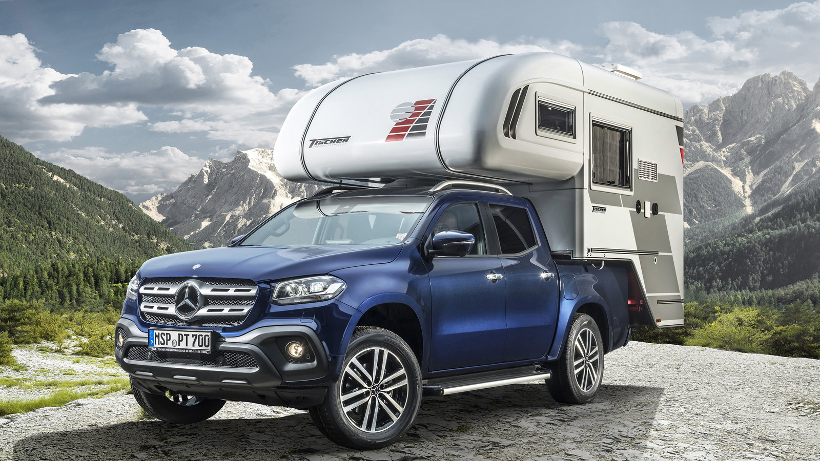 This Odd Camping Bolt-On Is A New Way To Equip Your Mercedes X-Class
